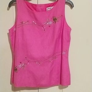 Jennifer Eden Lined Shell Top